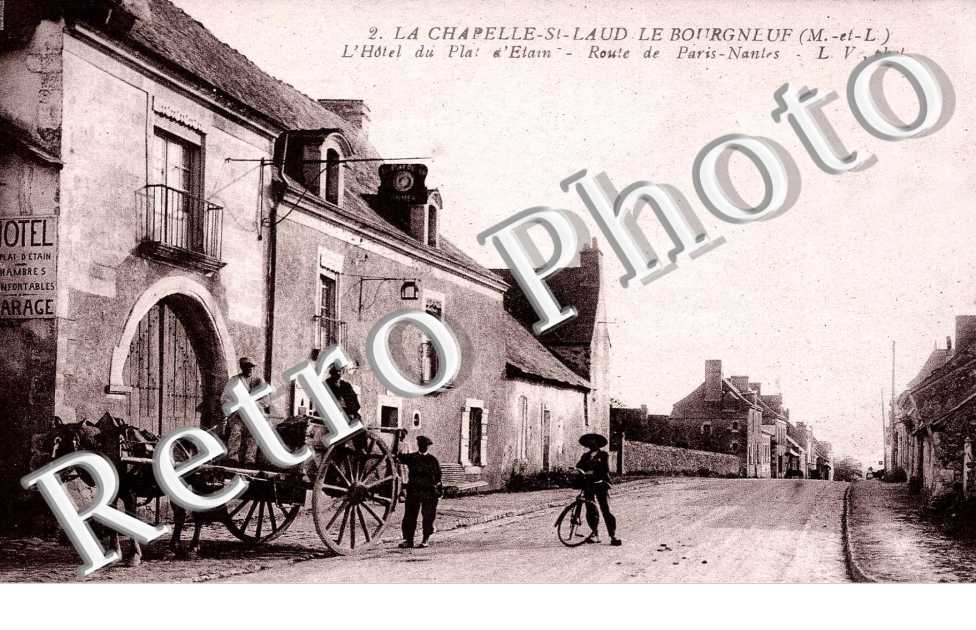 L'Hotel du Plat d'Etain et la Route de Paris
