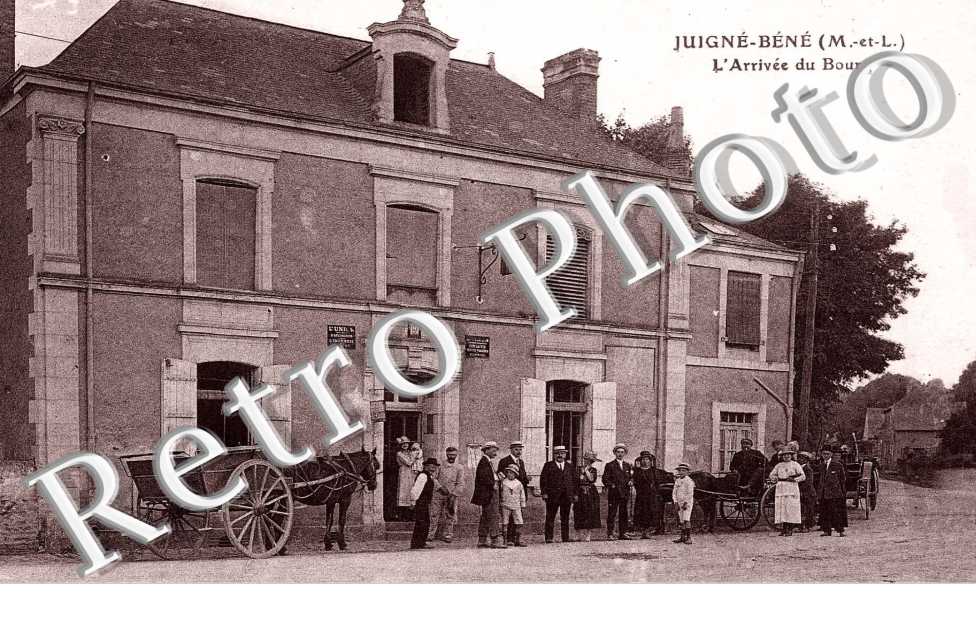 L'arrivee du bourg