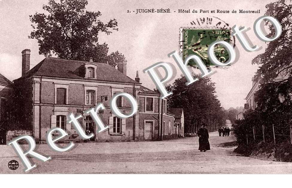 Hotel du port et route de Montreuil
