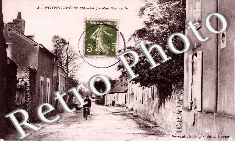 Noyant-Meon rue Pleurante