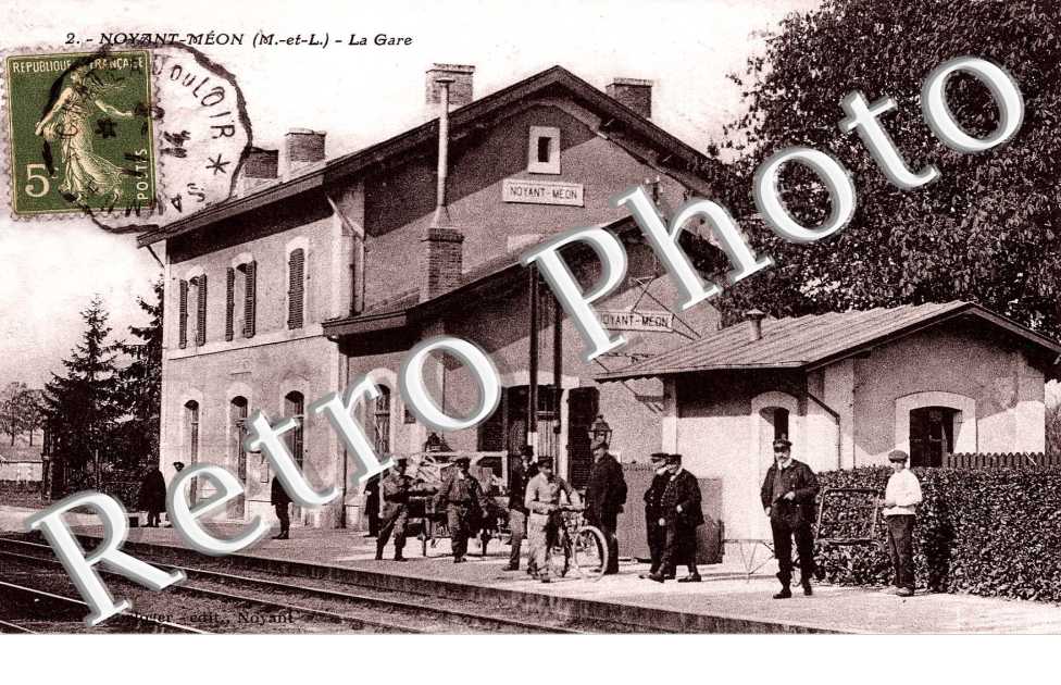 Noyant-Meon - la gare