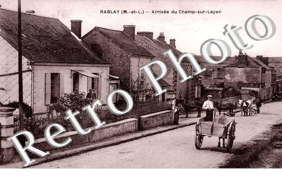 arrivee du champ sur Layon