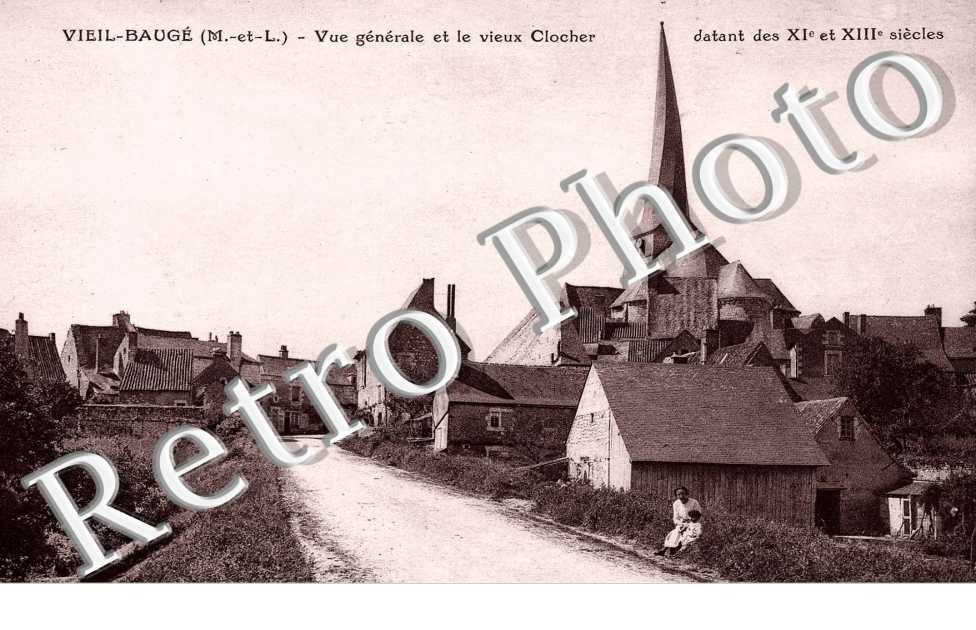 Vue generale et le vieux clocher