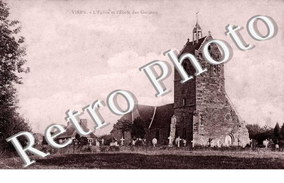 L'eglise et l'ecole des garcons