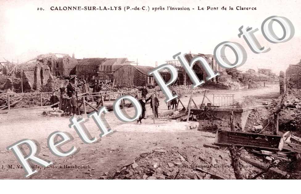 apres l'invasion, le pont et la Clarence