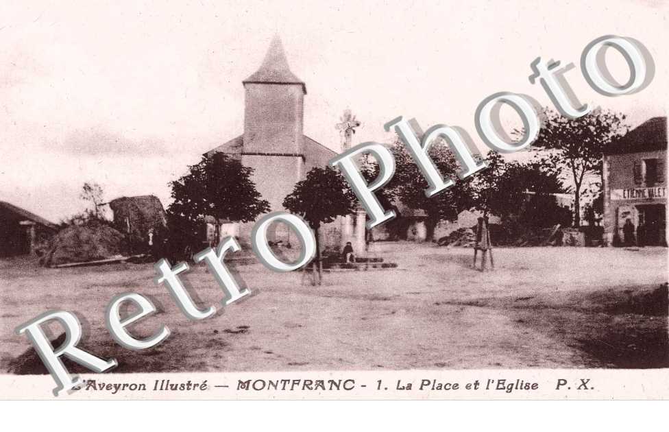 LA PLACE ET L'EGLISE