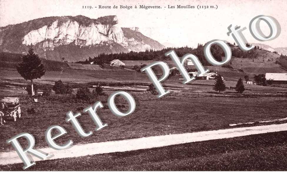route de Boège à Mégevette. Les Mouilles
