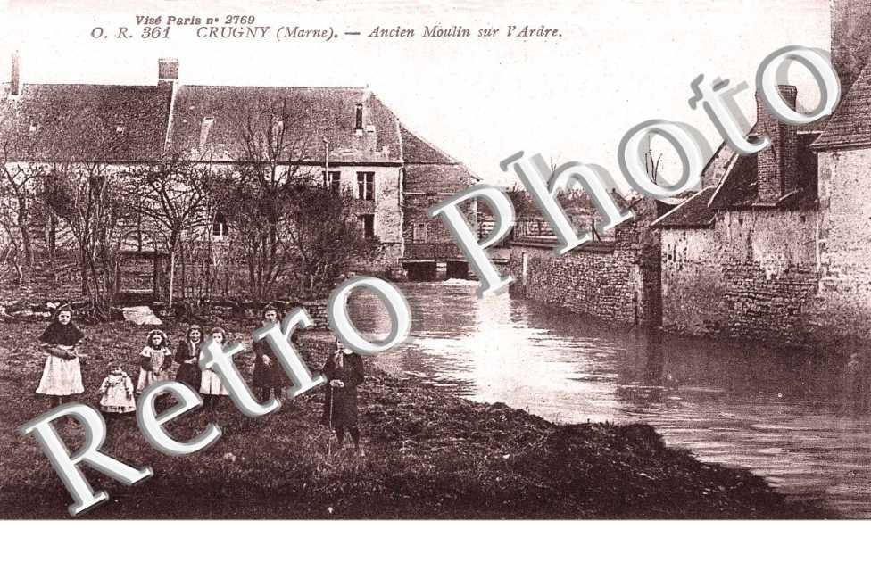 Ancien moulin sur l'Ardre