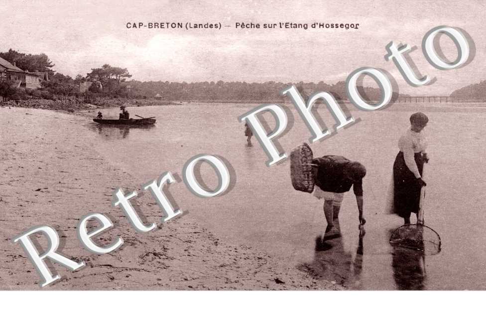 peche sur l' etang d' Hossegor