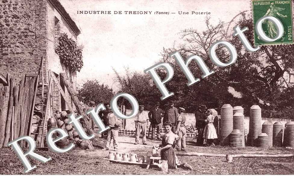 Industire de Treigny   - une poterie