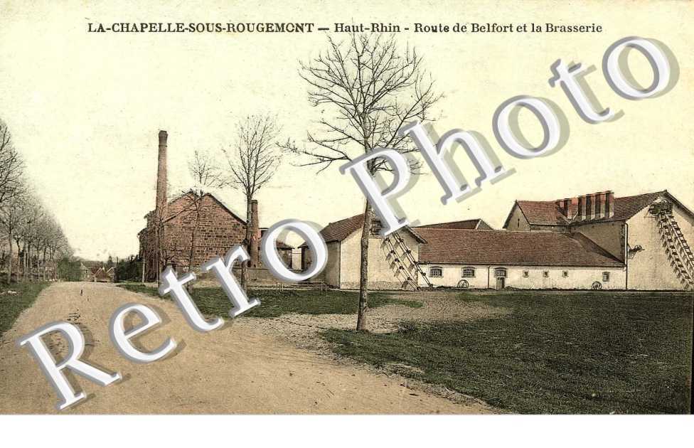 Route de Belfort et la brasserie