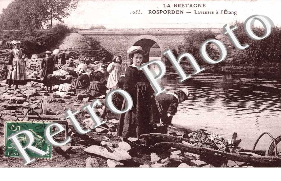 laveuses a l'etang