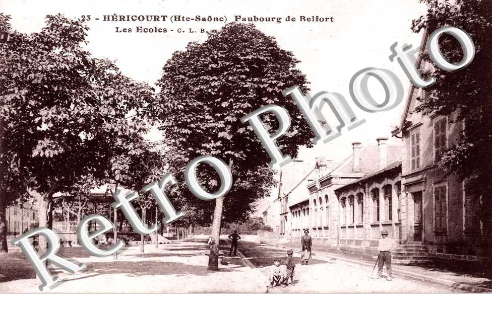 Faubourg de belfort. les ecoles