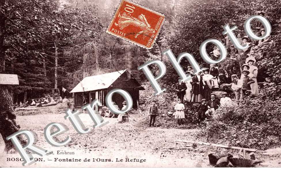 Boscodon, Fontaine de l'Ours, Le Refuge