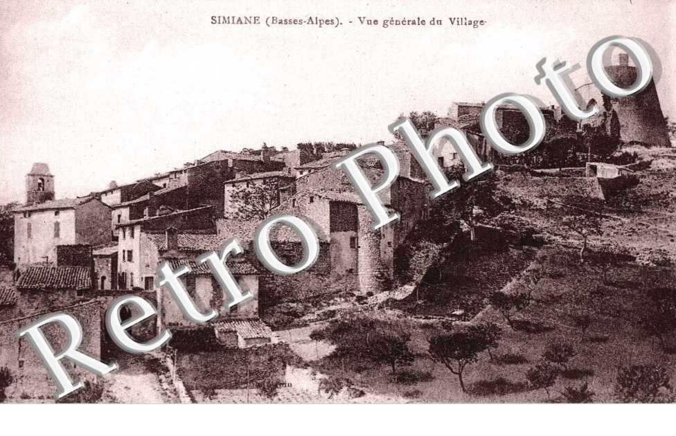 Vue generale du village