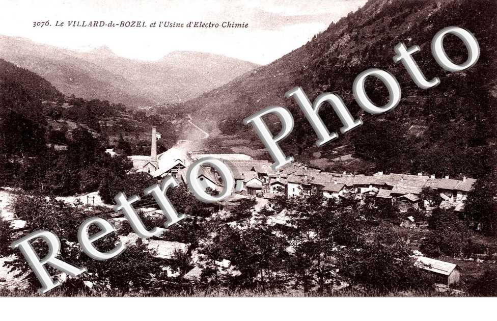 Le Villard de Bozel et l'Usine d'Electro Chimie