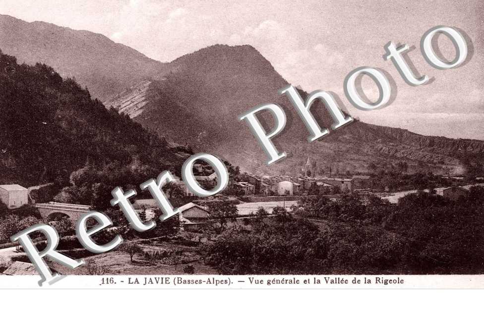 Vue generale et la vallee de la Rigeole