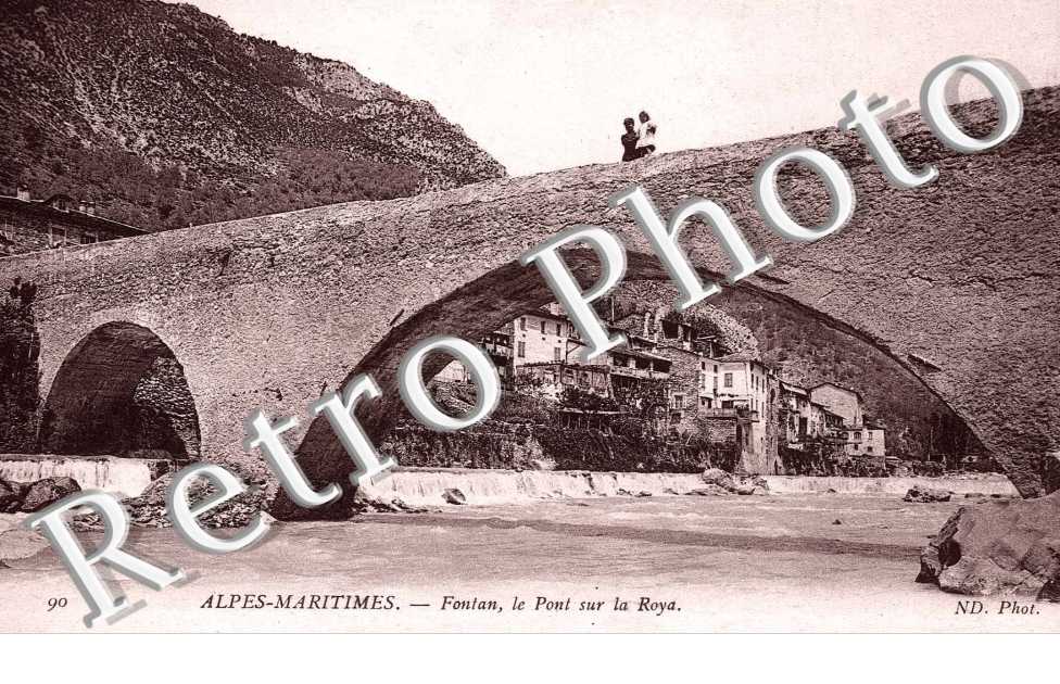 Le pont sur la Roya