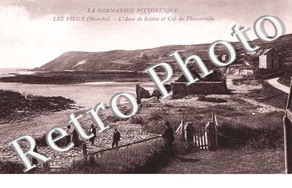 l'anse de Sciotot et cap de Flamanville