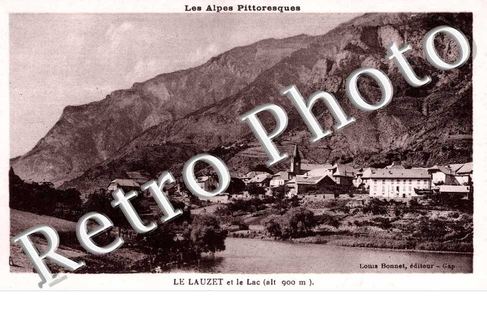 Le Lauzet et le lac