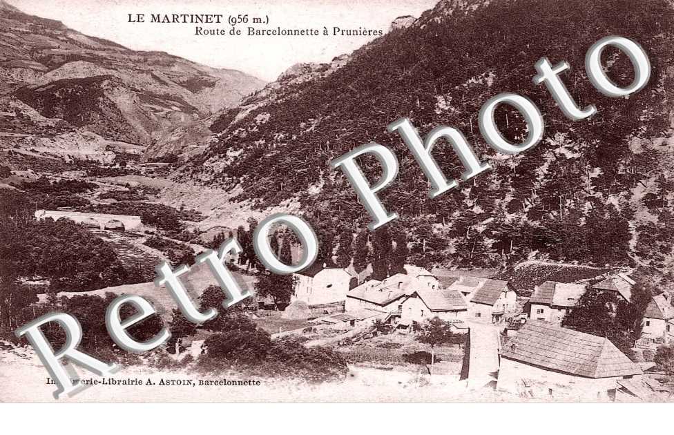 Route de Barcelonnette - le Martinet