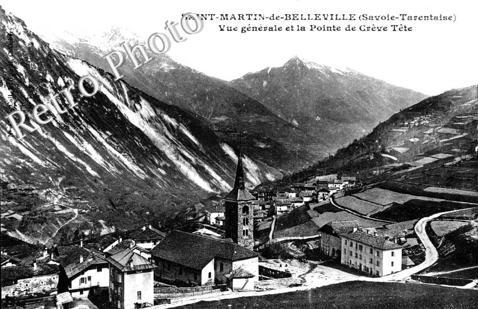 vue generale et la pointe de Creve-Tete