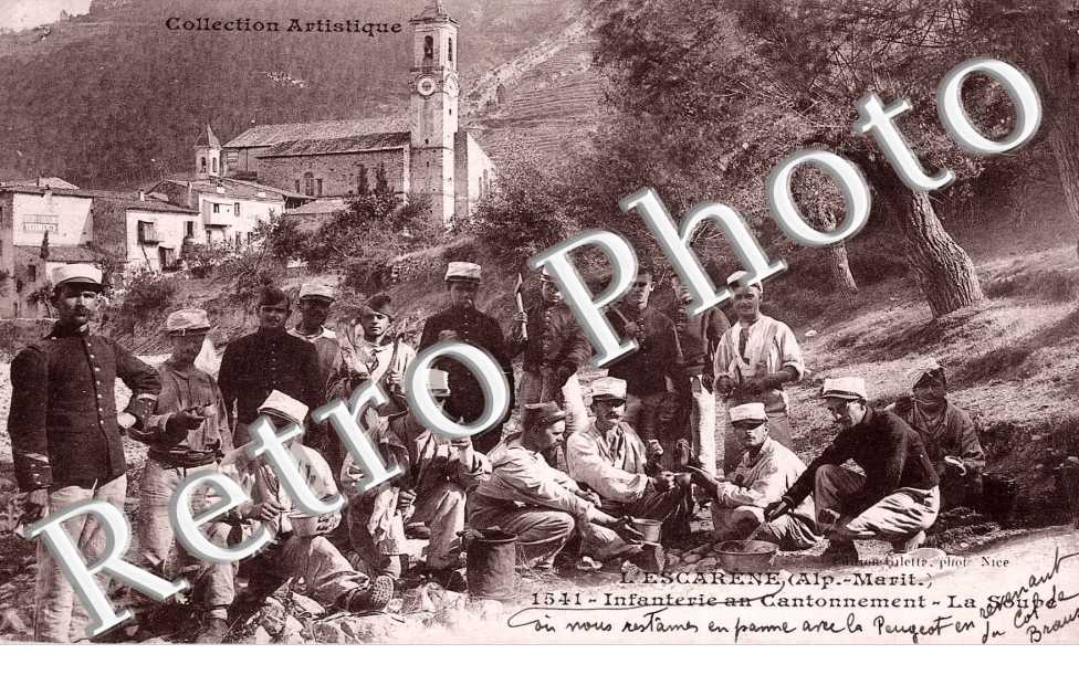 Infanterie en cantonnement - la sortie