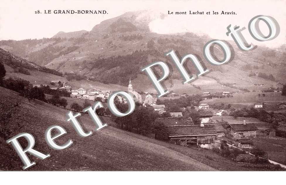 Le Mont Lachat et les Aravis