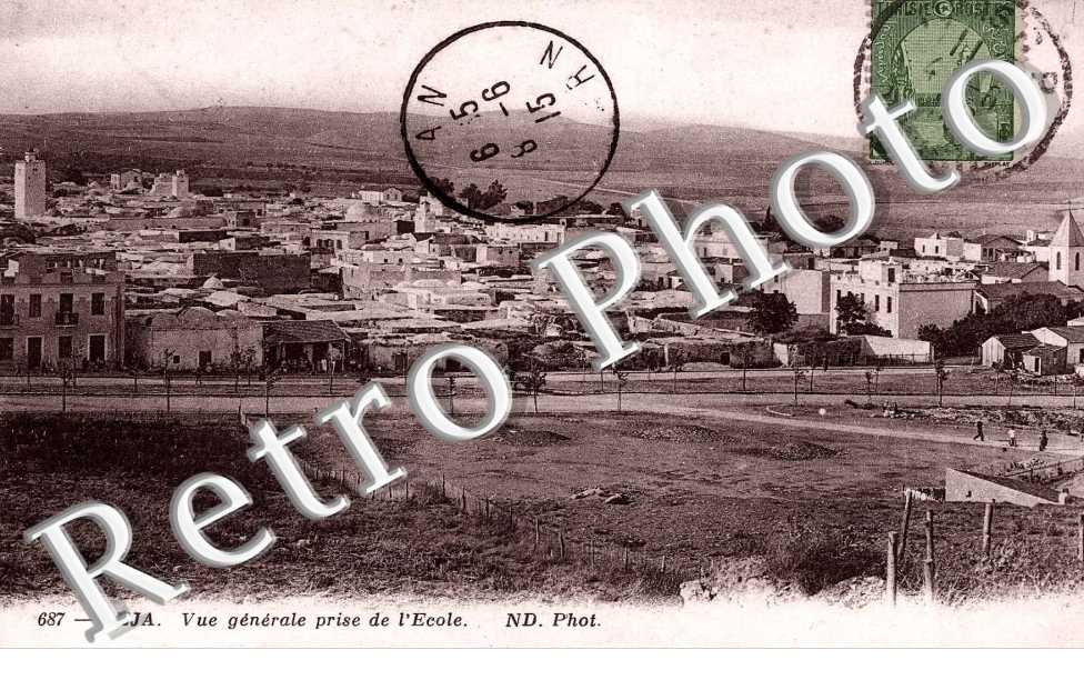 Vue generale   prise de l'ecole