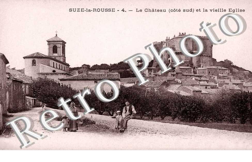 Le chateau et la vieille Eglise
