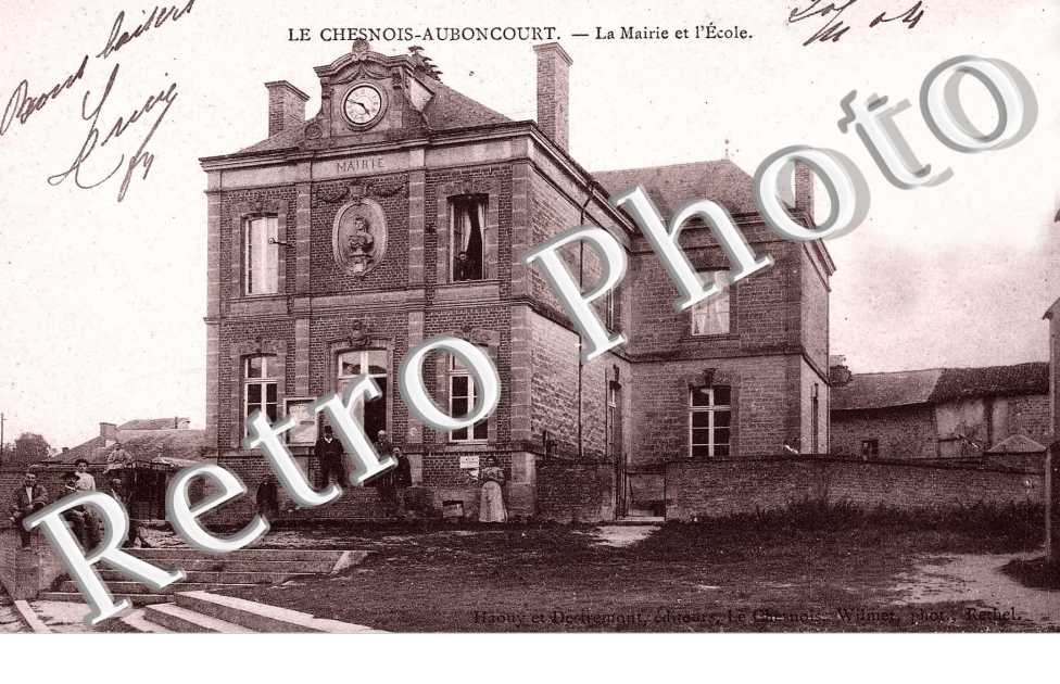 la mairie et l'ecole