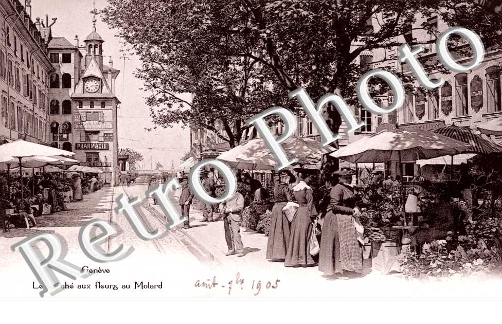 La Marché aux Fleurs au Molard