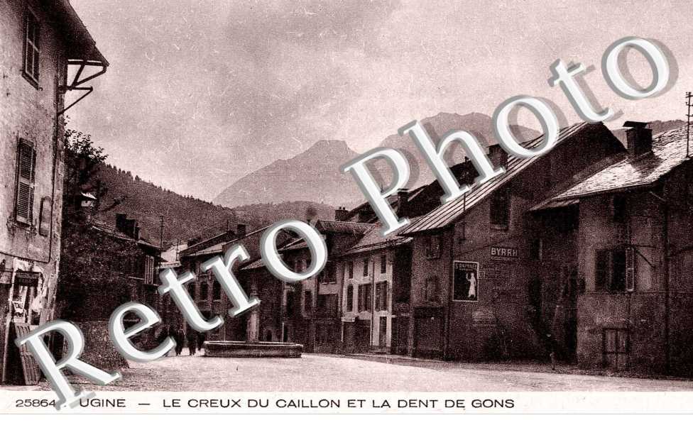 Le creux de Caillon et la dent de Gons