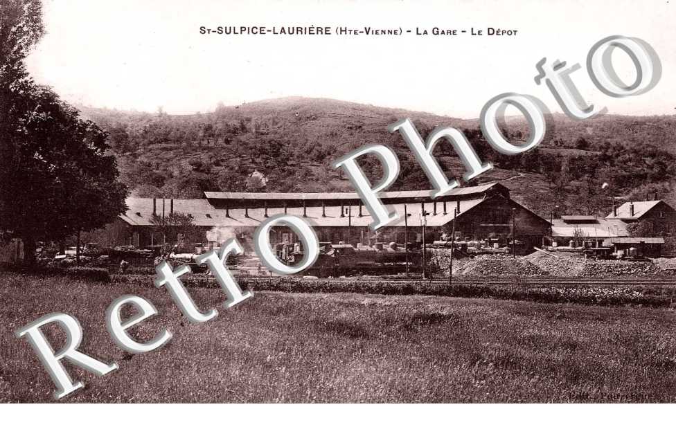 la gare, le depot