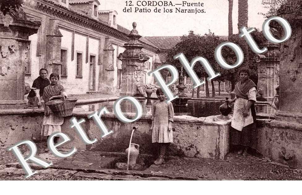 Fuente del patio de los Naranjos