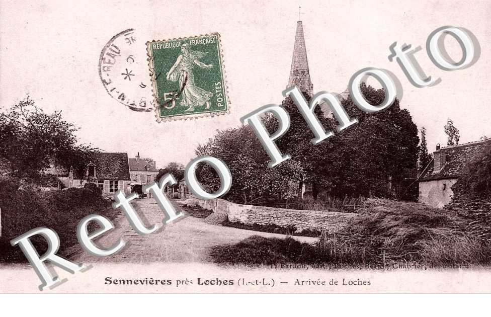ARRIVEE DE LOCHES