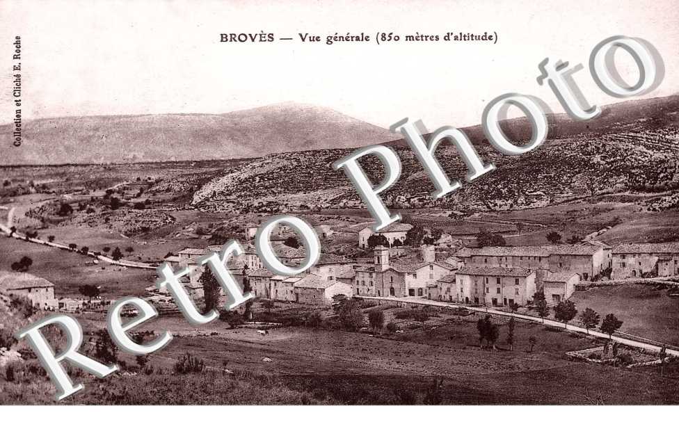 Broves - vue generale (850 metres d'altitude)