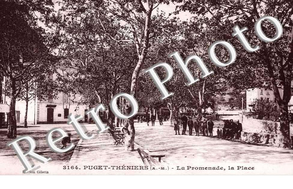 la promenade, la place