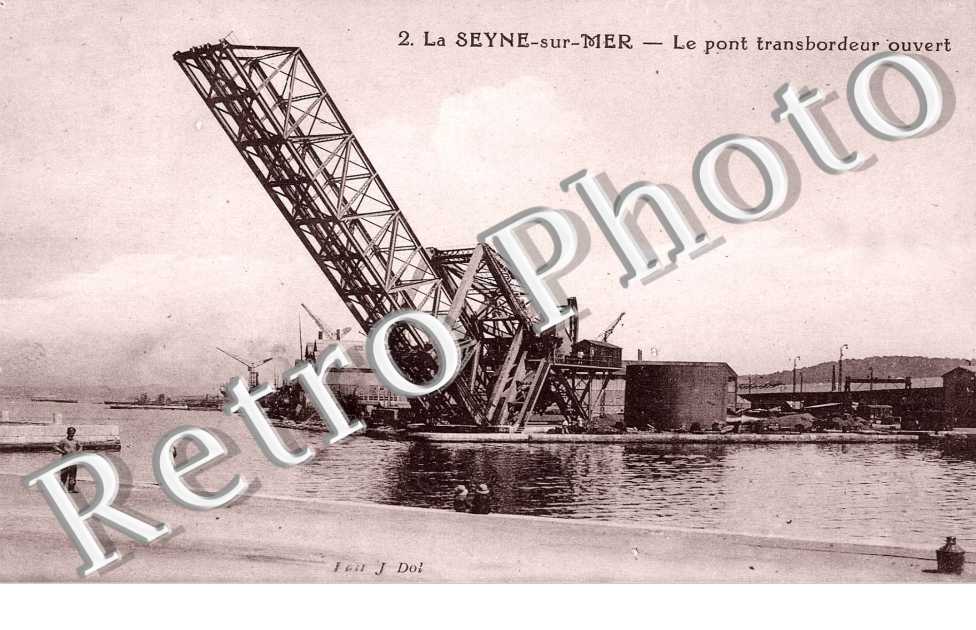 Le Pont transbordeur ouvert