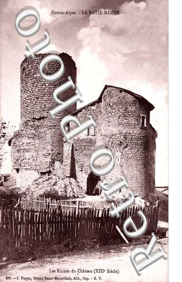 Les ruines du chateau