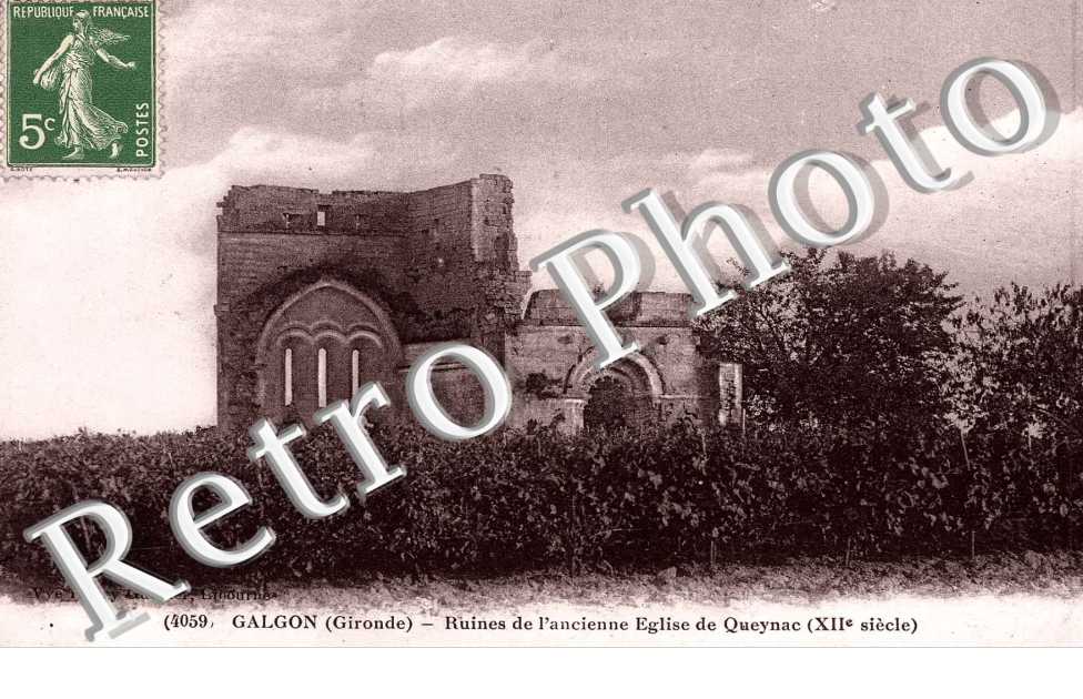 Ruines de l'Ancienne Eglise de Queynac