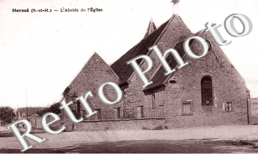 L'abside de l'eglise