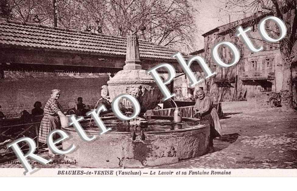 le lavoir et sa fontaine romaine