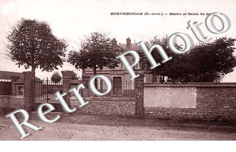 Mairie et ecole de garcons