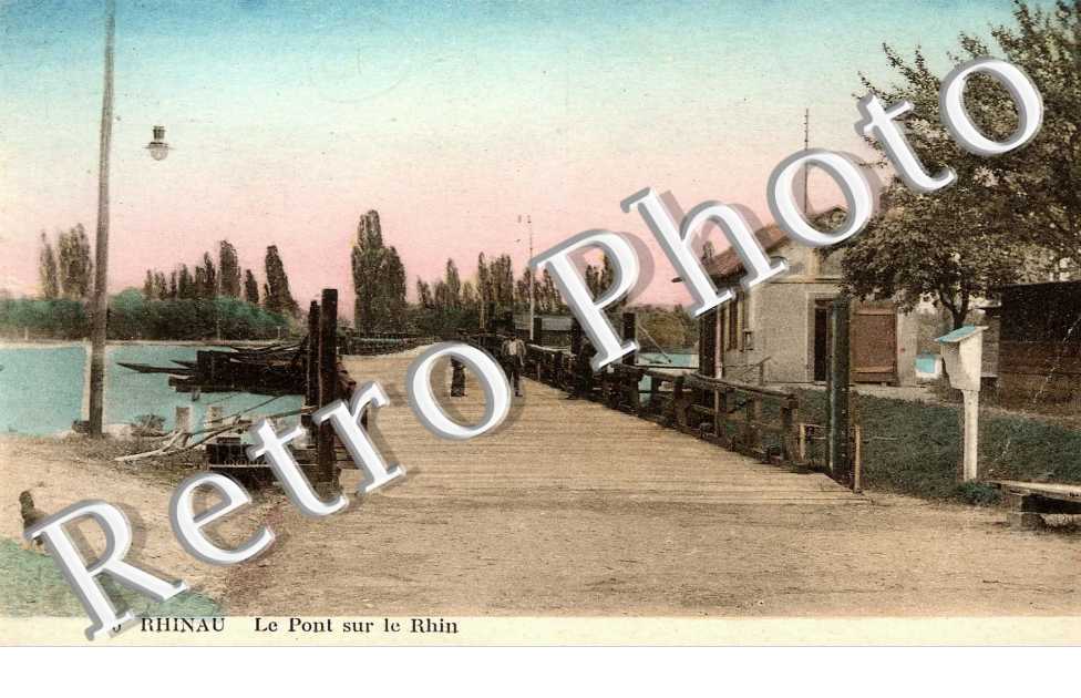 Le pont sur le Rhin