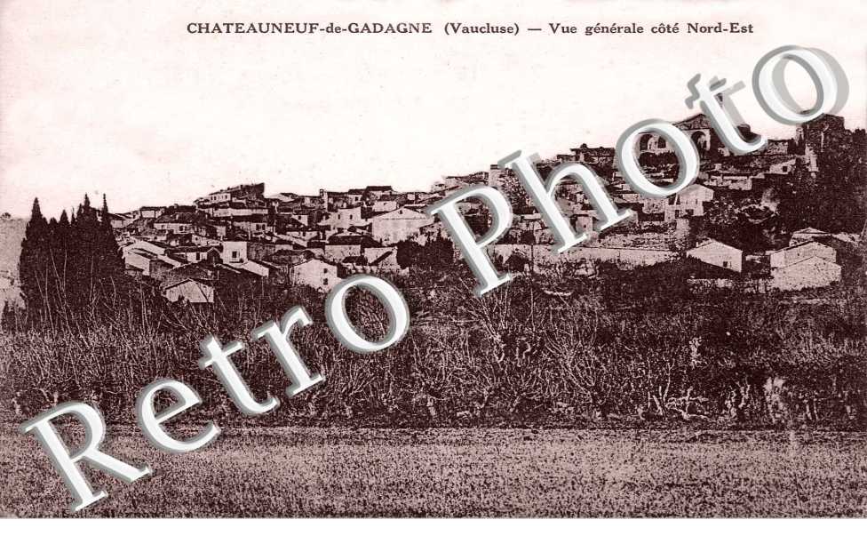 vue generale, cote nord-est