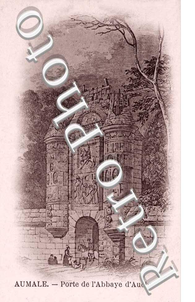 Porte de l'Abbaye d'Auchy