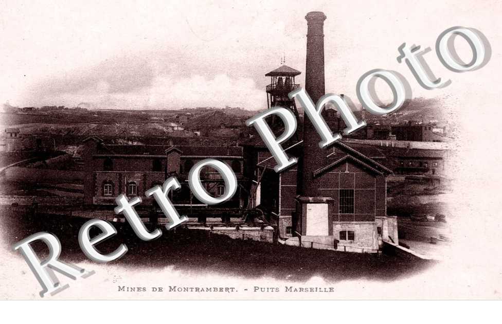 Mines de Montrambert - Puits Marseille
