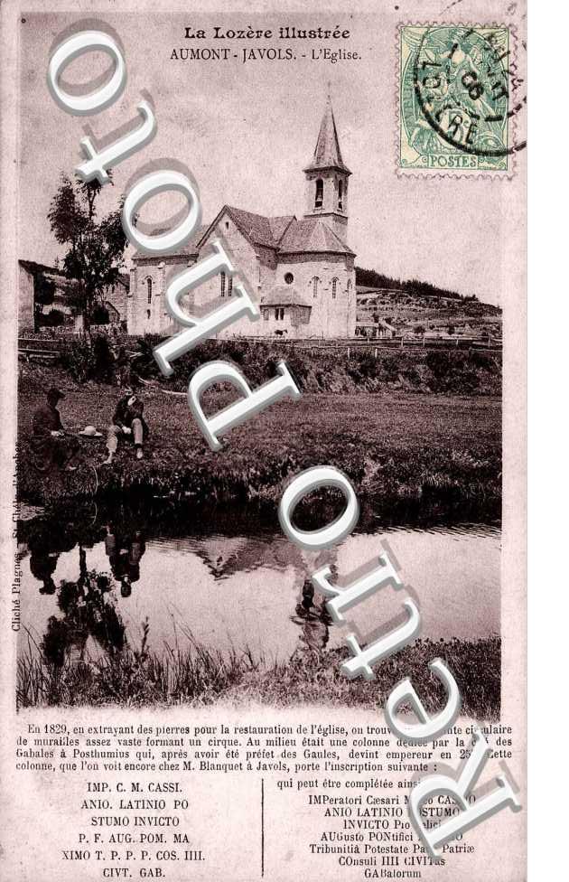 Aumont Javols l'eglise