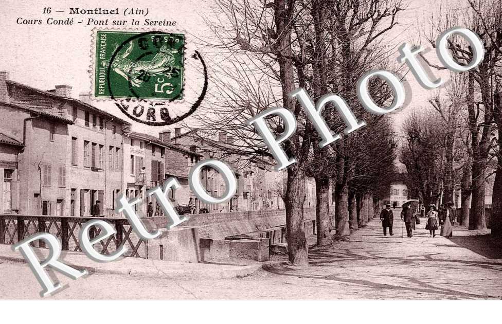 Cours Conde, Pont sur la Seine